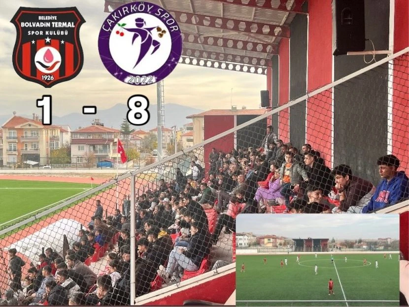 Çakırköyspor : 8,  Bolvadin Termal : 1