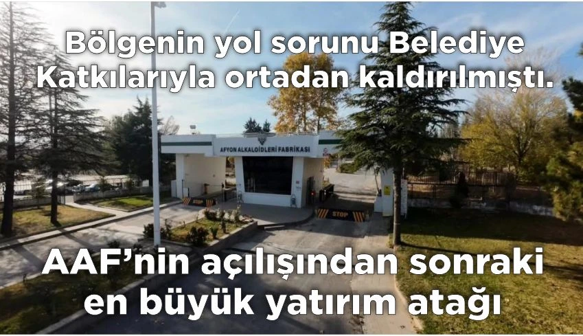 Tıbbi Kenevir OSB’de Bolvadin Belediyesi Etkin Rol Oynuyor