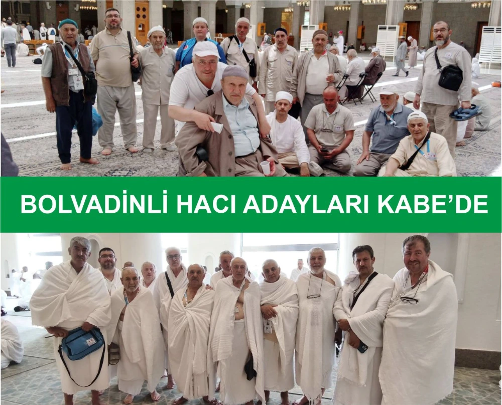 BOLVADİNLİ HACI ADAYLARI KABE’DE