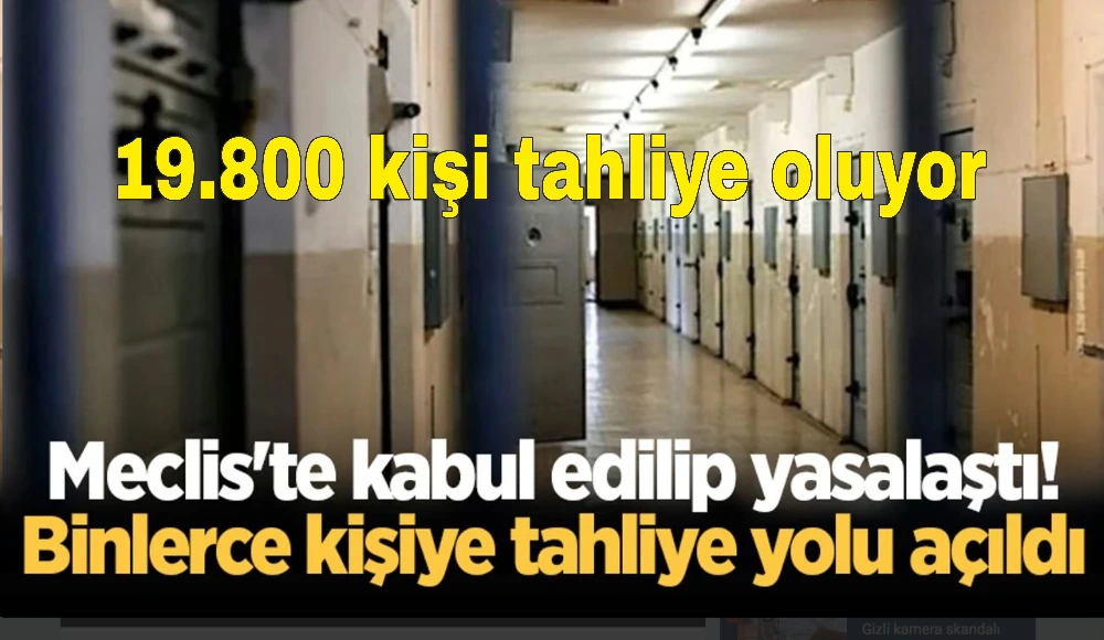 10. Yargı Paketi Yasalaştı: Mahkumlara Tahliye Yolu