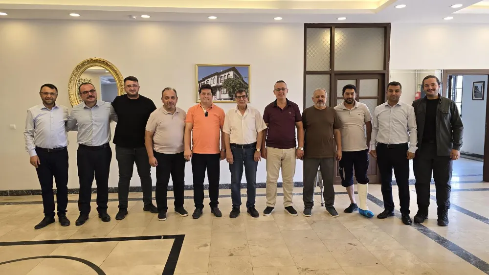 BAŞKAN AYNACI, KIRKGÖZ OTEL’DE GAZETECİLERLE BİR ARAYA GELDİ