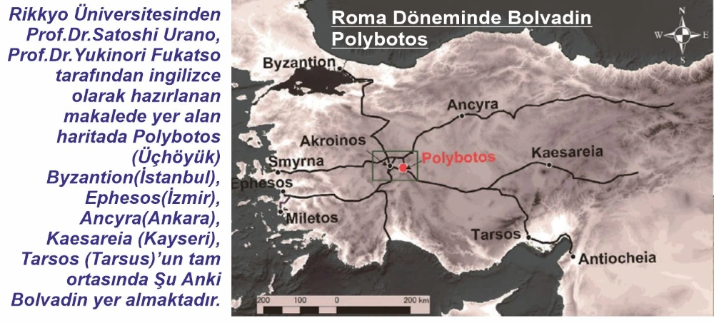 Japonlar Çizdi. 2 Bin Yıl Önce Bolvadin