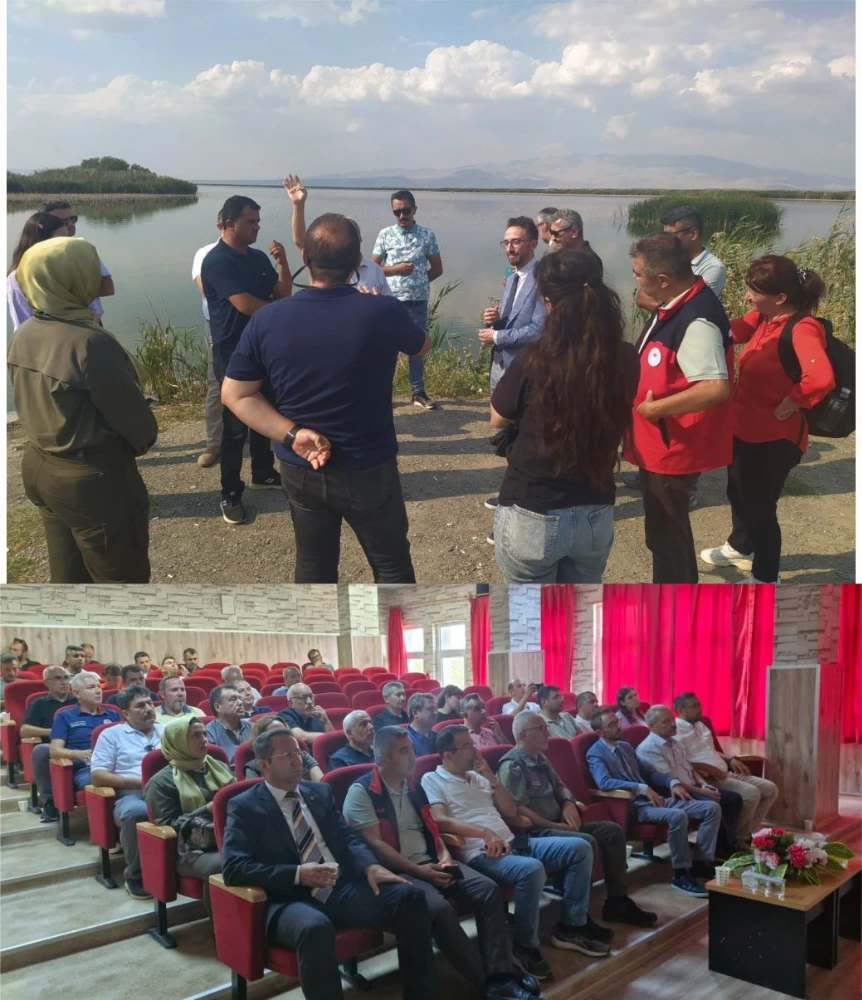 Eber Gölü Eylem Planına  Yönelik Çalışmalar Sürüyor