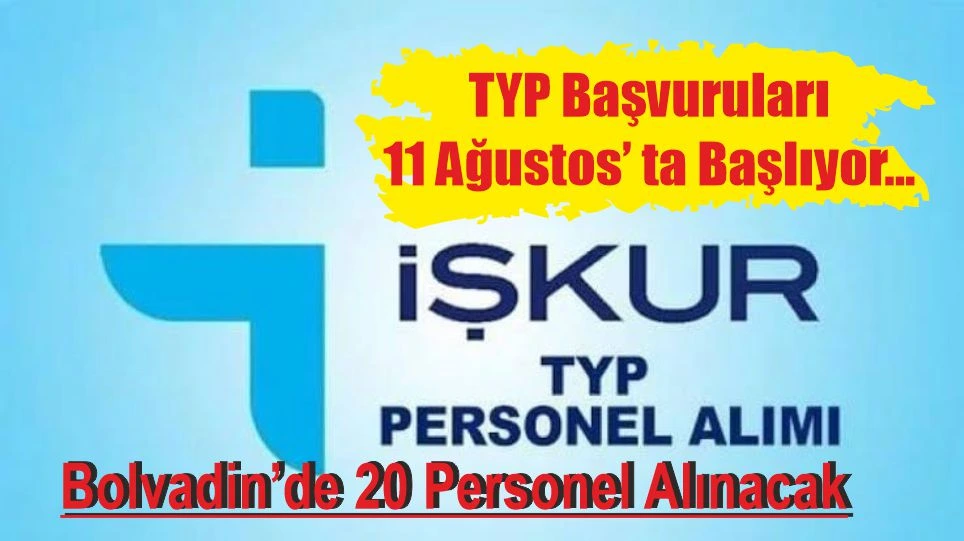 TYP Başvuruları  11 Ağustos’ ta Başlıyor...